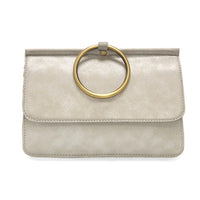 Joy Susan | Aria Ring Bag-Chrome