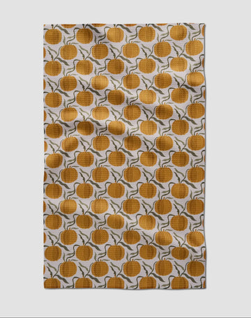 Geometry Hearth and Vine Tea Towel