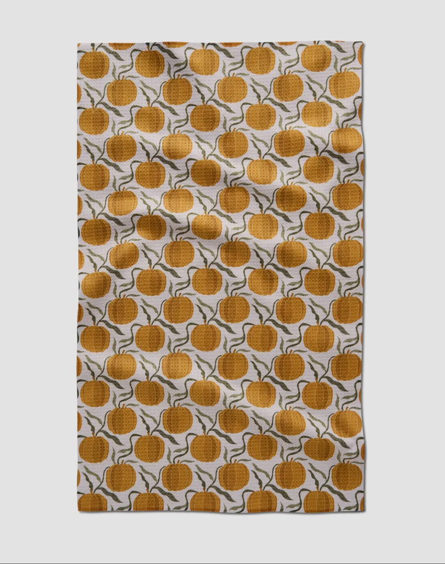 Geometry Hearth and Vine Tea Towel