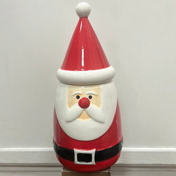 Santa Snack Jar