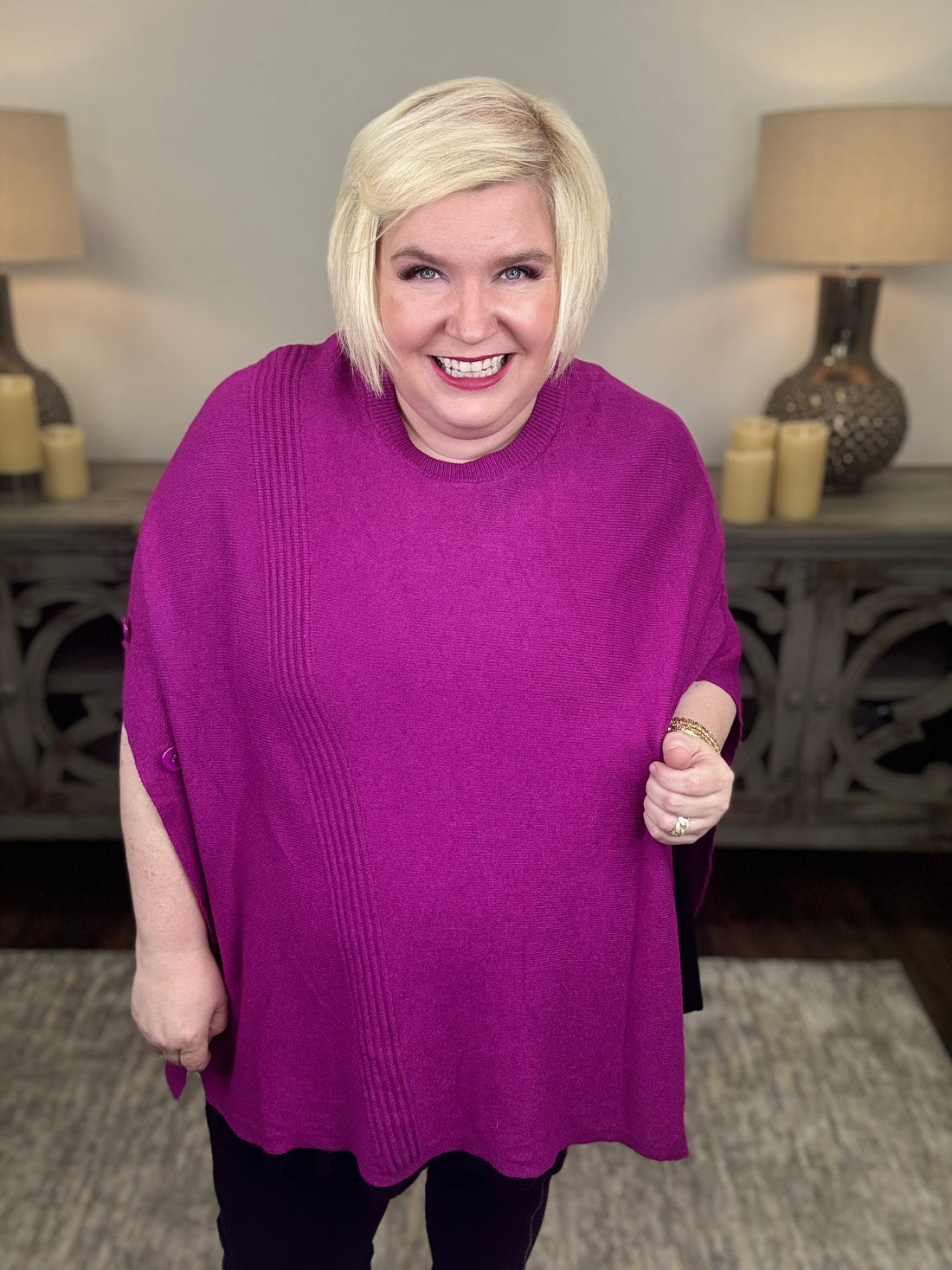 The Button Poncho