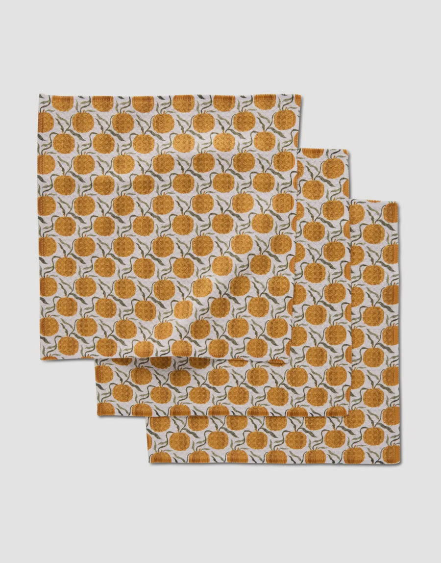Geometry Hearth and Vine Dishcloth Set