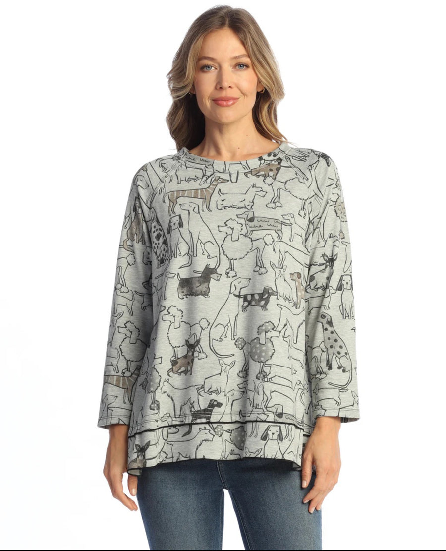 Jess & Jane Paw Pals Top-S-3X