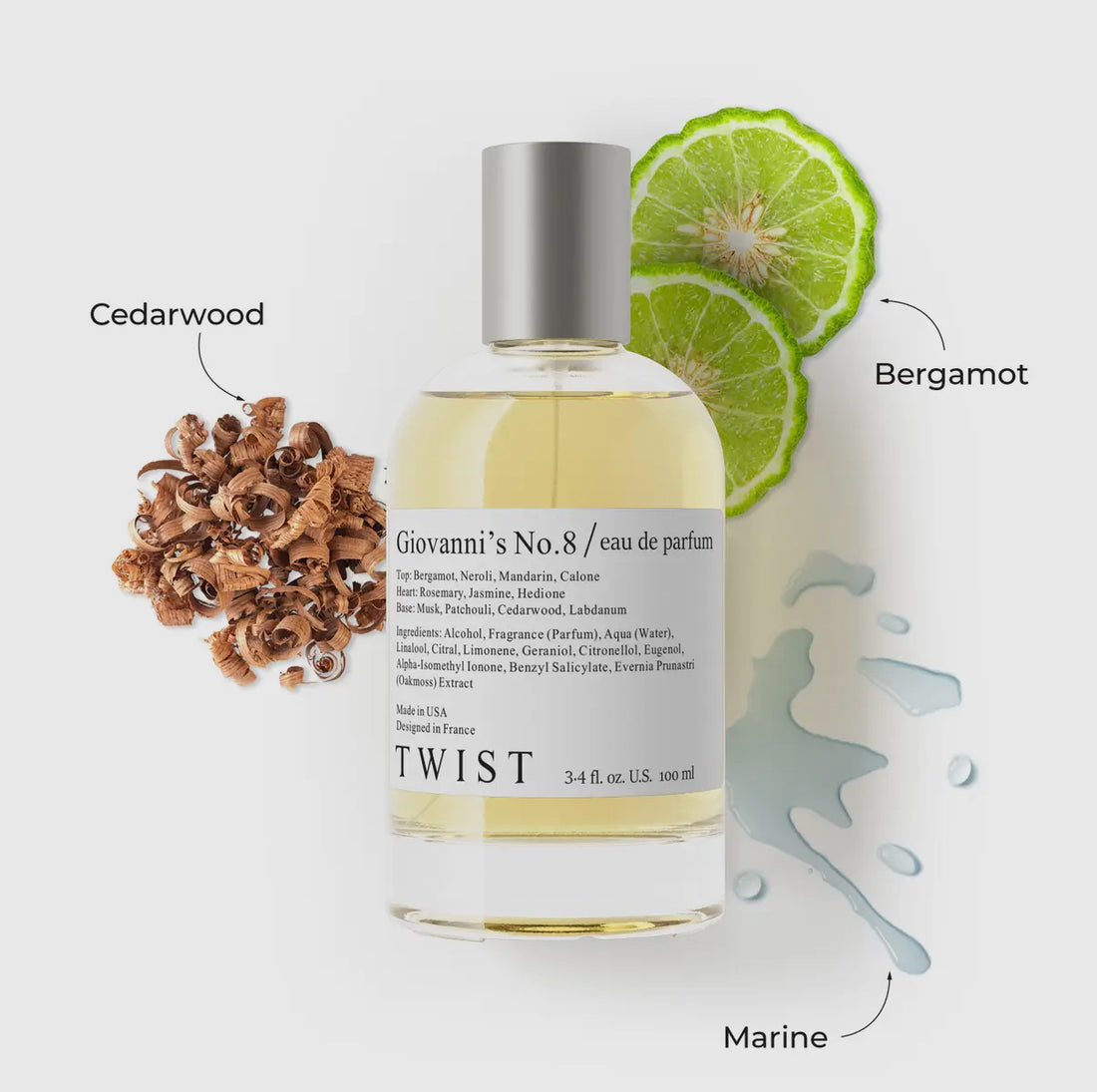 Twist Giovanni’s No. 8 Inspired by A. Di Gio Perfume
