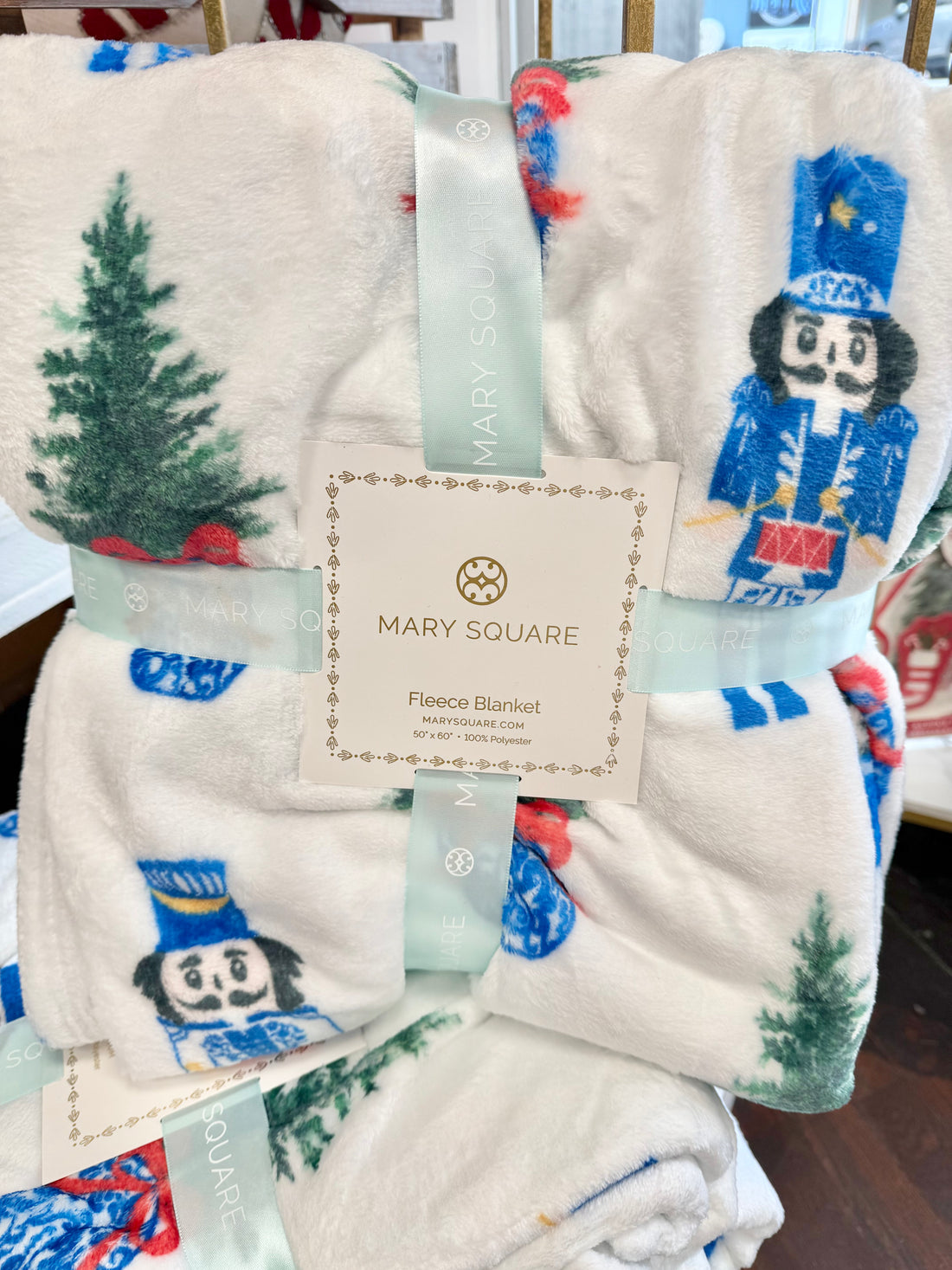 Mary Square Blanket-Merry Marchers