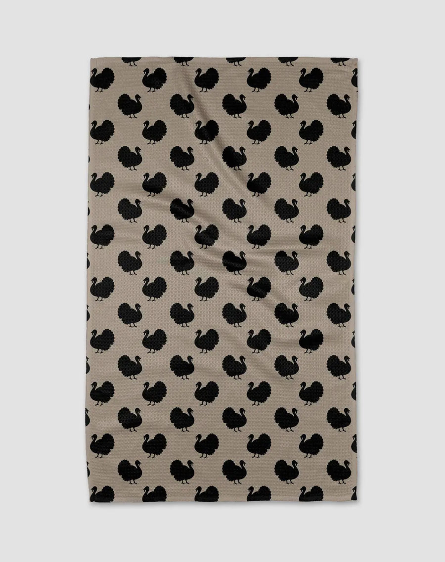 Geometry Gobble Tea Towel