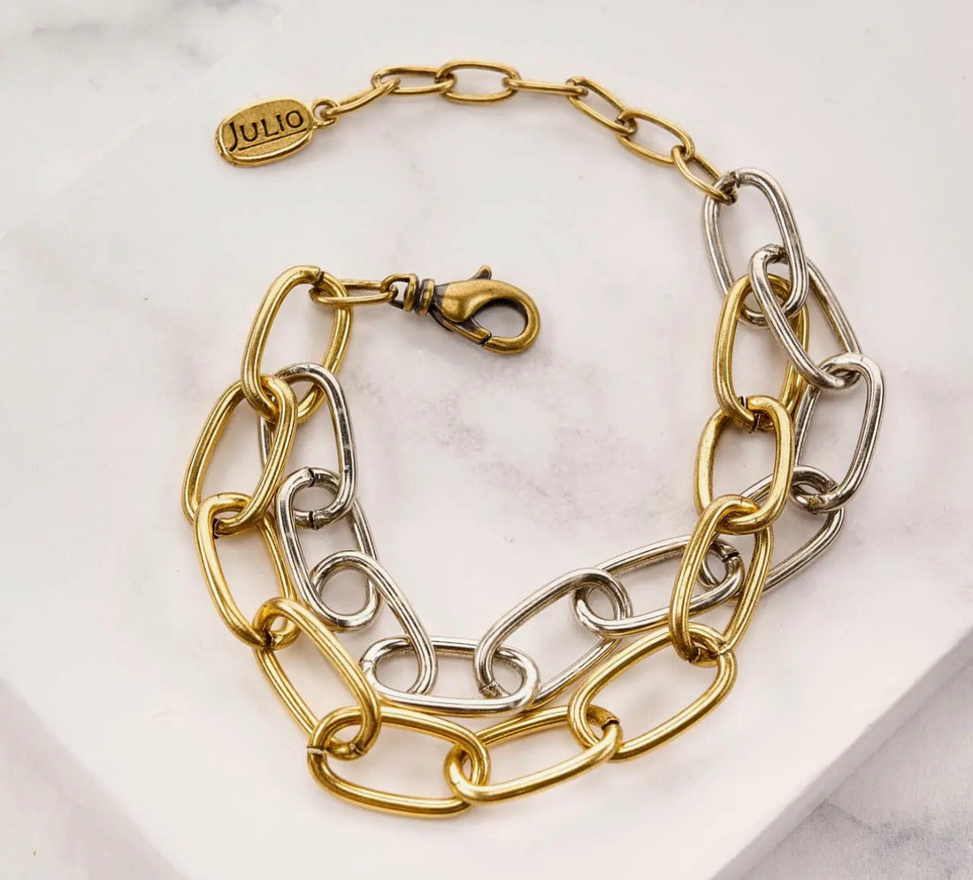 Julio Designs | Canastra Duo Toned Bracelet