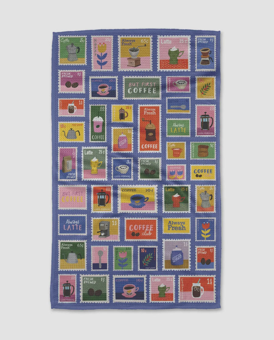 Geometry Brewed By Mail Tea Towel