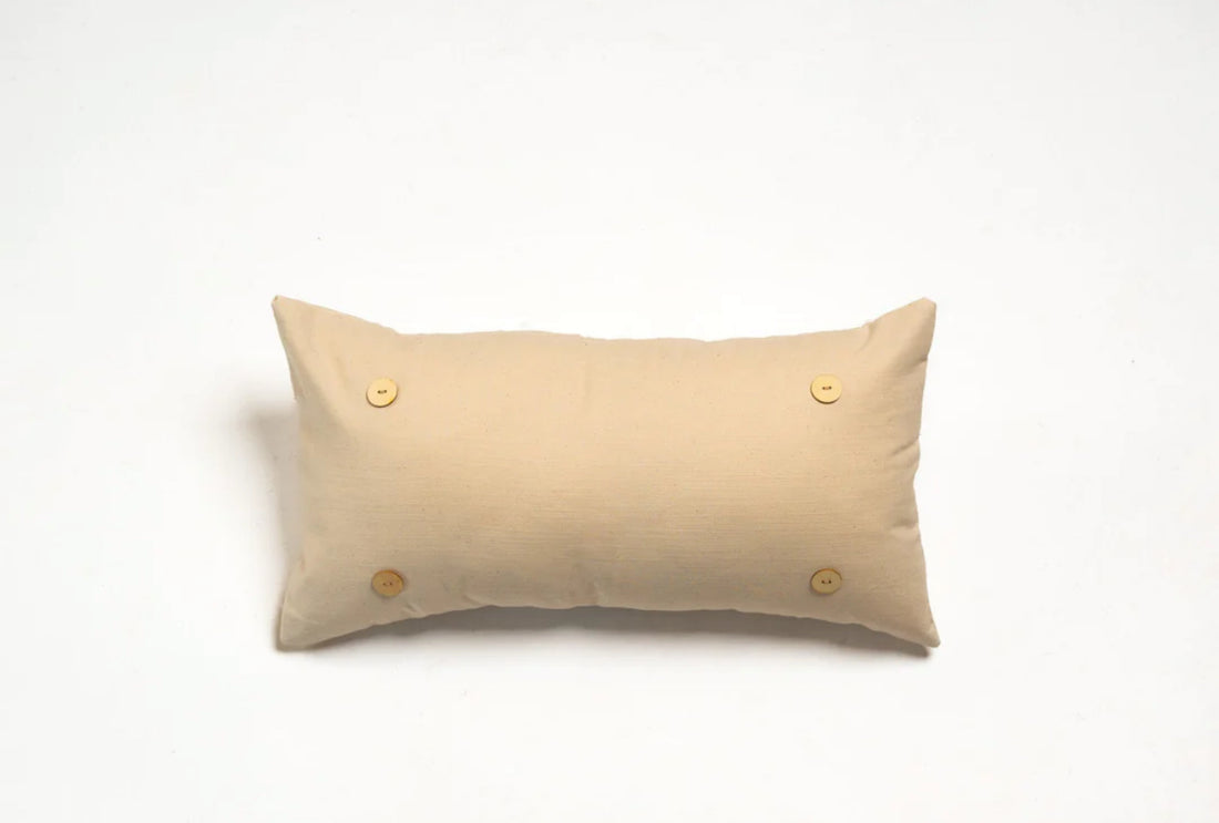 Lumbar Button Pillow