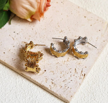 It’s In The Details Huggie Earrings