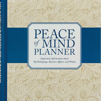 Peace of Mind Planning Book