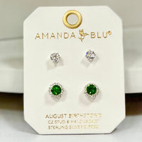 Amanda Blu Birthstone Earring Pack