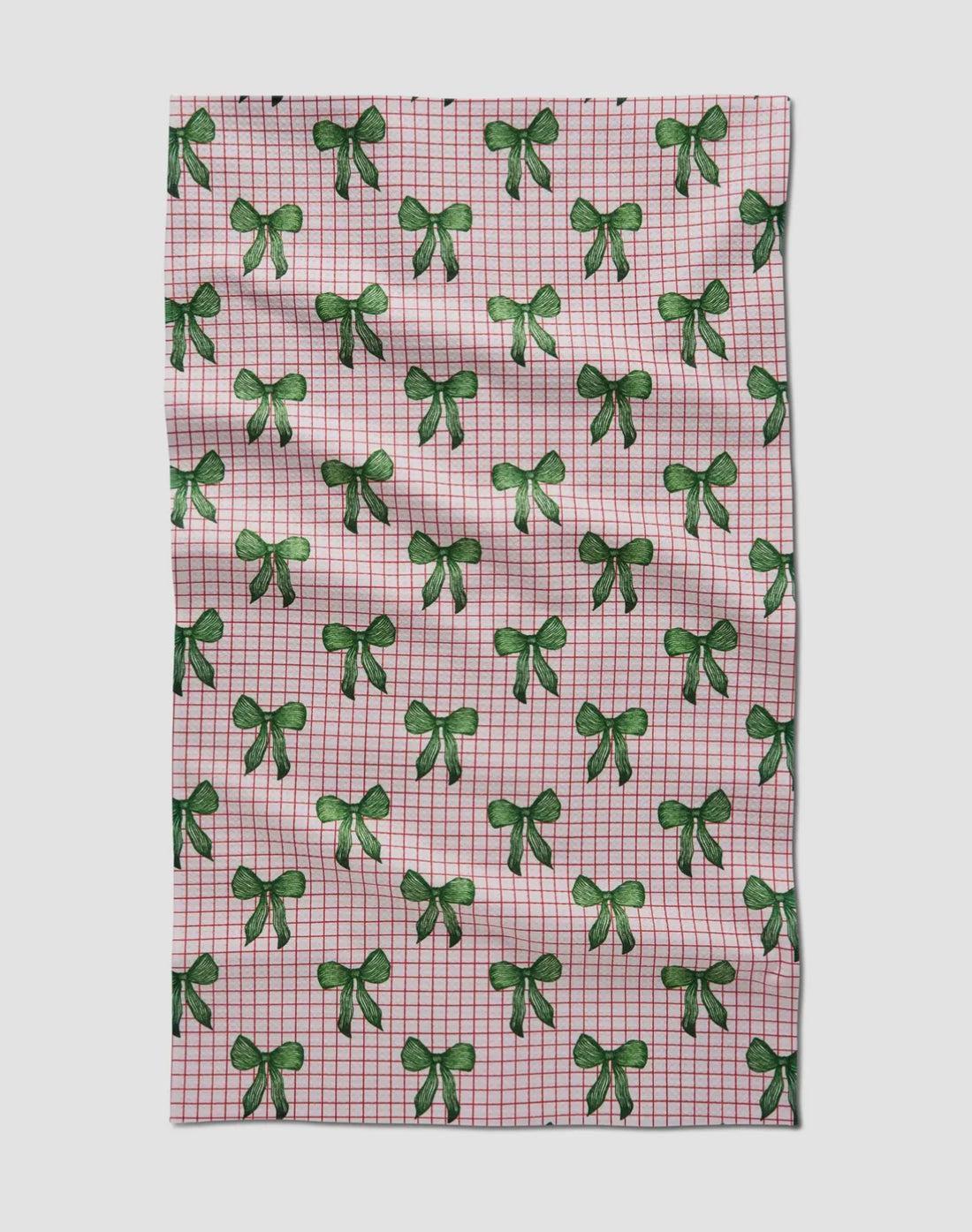 Geometry Ribbon and Cheer Tea Towel