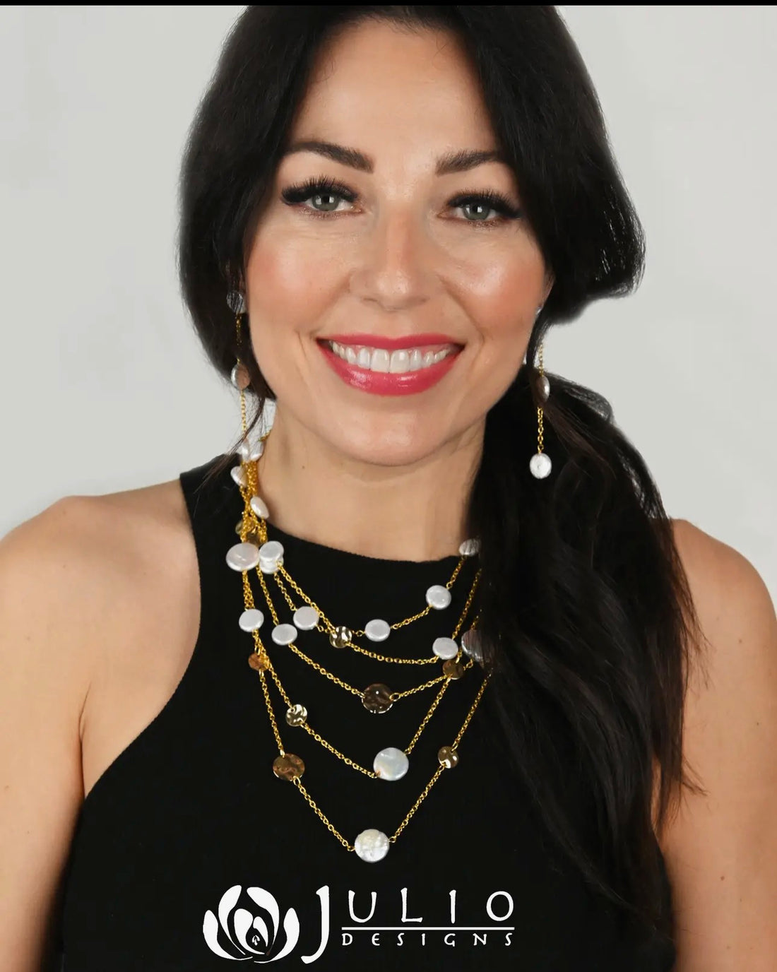 Julio Designs | Concord Pearl Short Necklace