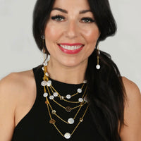 Julio Designs | Concord Pearl Short Necklace