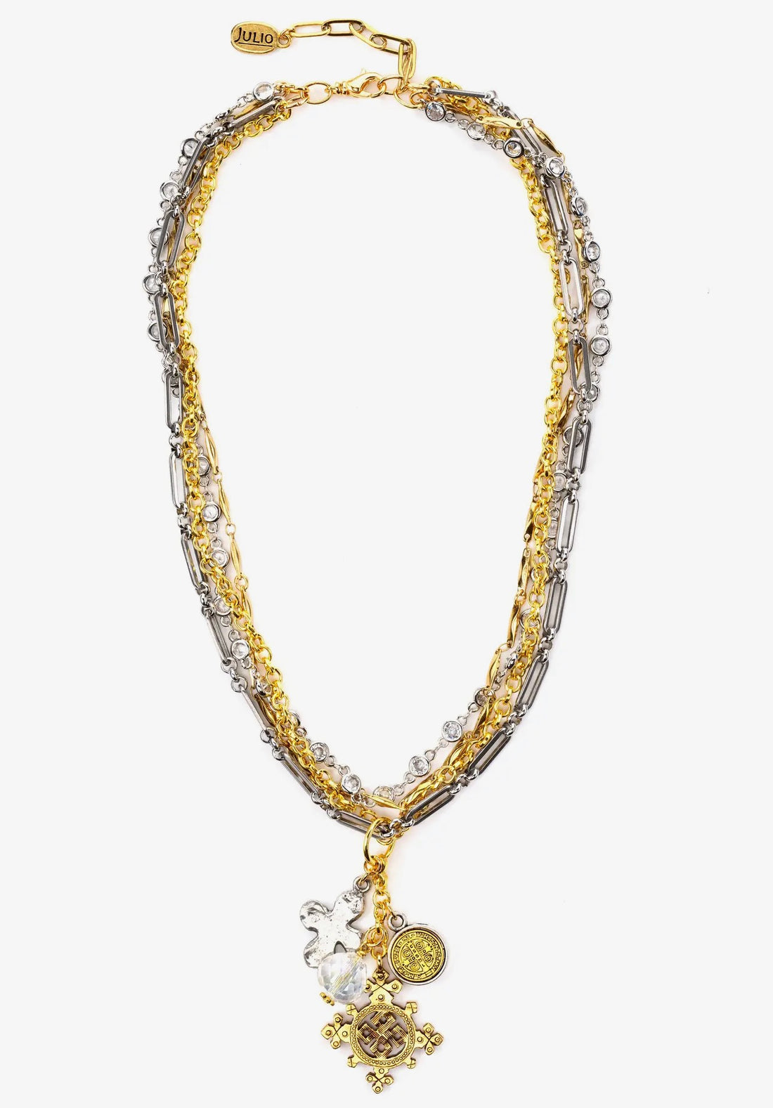 Julio Designs | Geronimo Necklace- 2 Tone