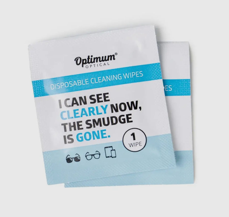 Optimum Optical Disposable Cleaning Wipes