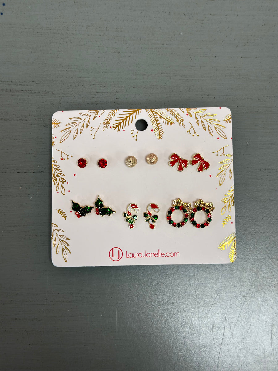 Christmas Stud Earring Pack