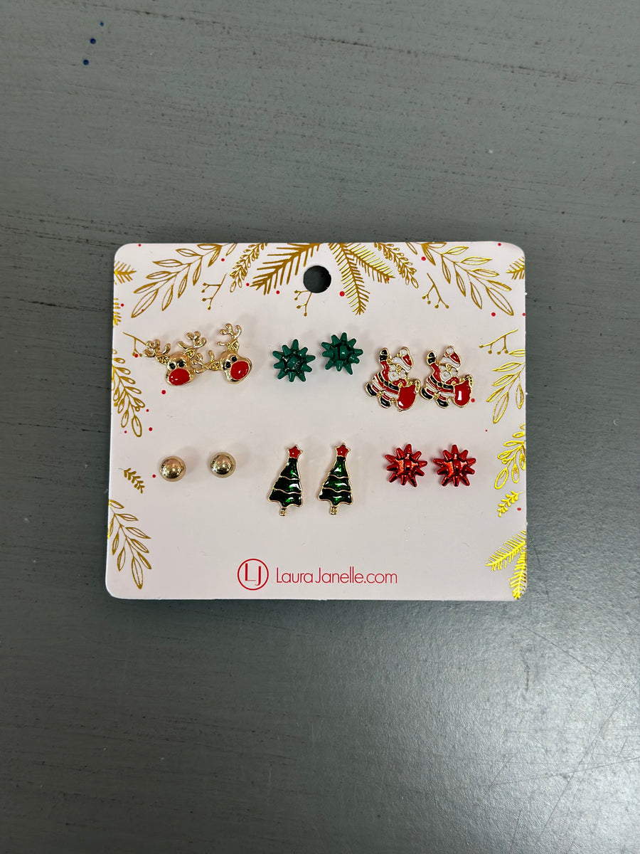 Christmas Stud Earring Pack