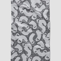 Geometry Swirling Ghosts Tea Towel