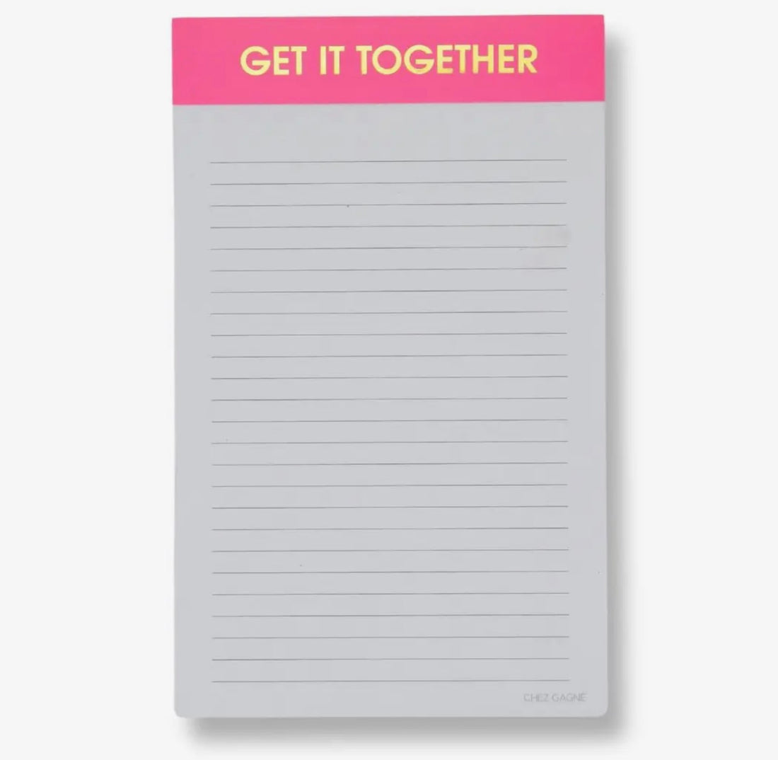 Lined Notepad-Get It Together