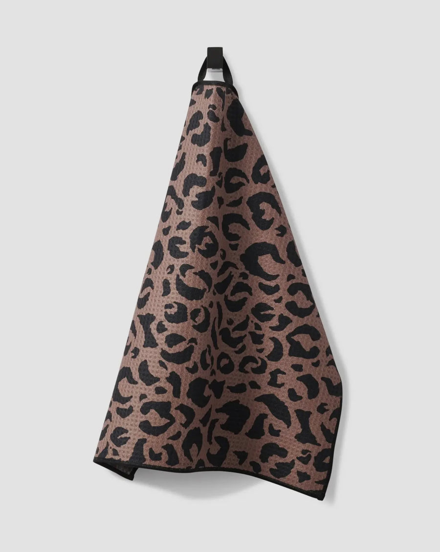 Geometry Cheetah Hound Paw Towel