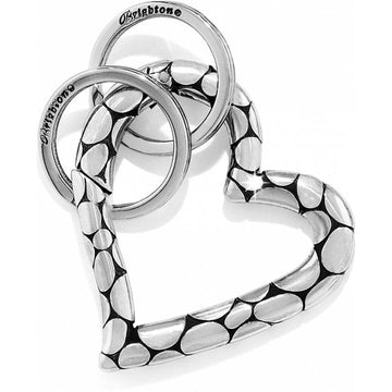 Brighton | Pebble Heart Valet Key Fob