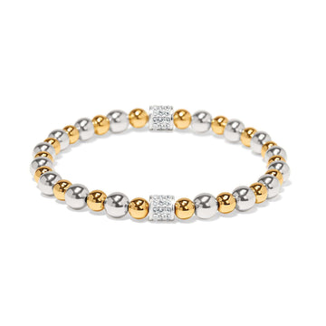 Brighton | Meridian Petite Stretch Bracelet- 2 Tone