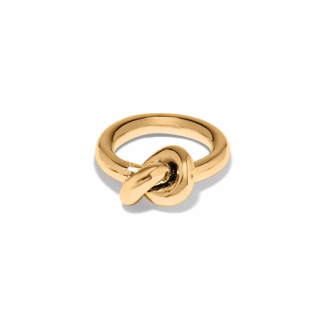 Brighton | Interlok Single Knot Ring-Gold