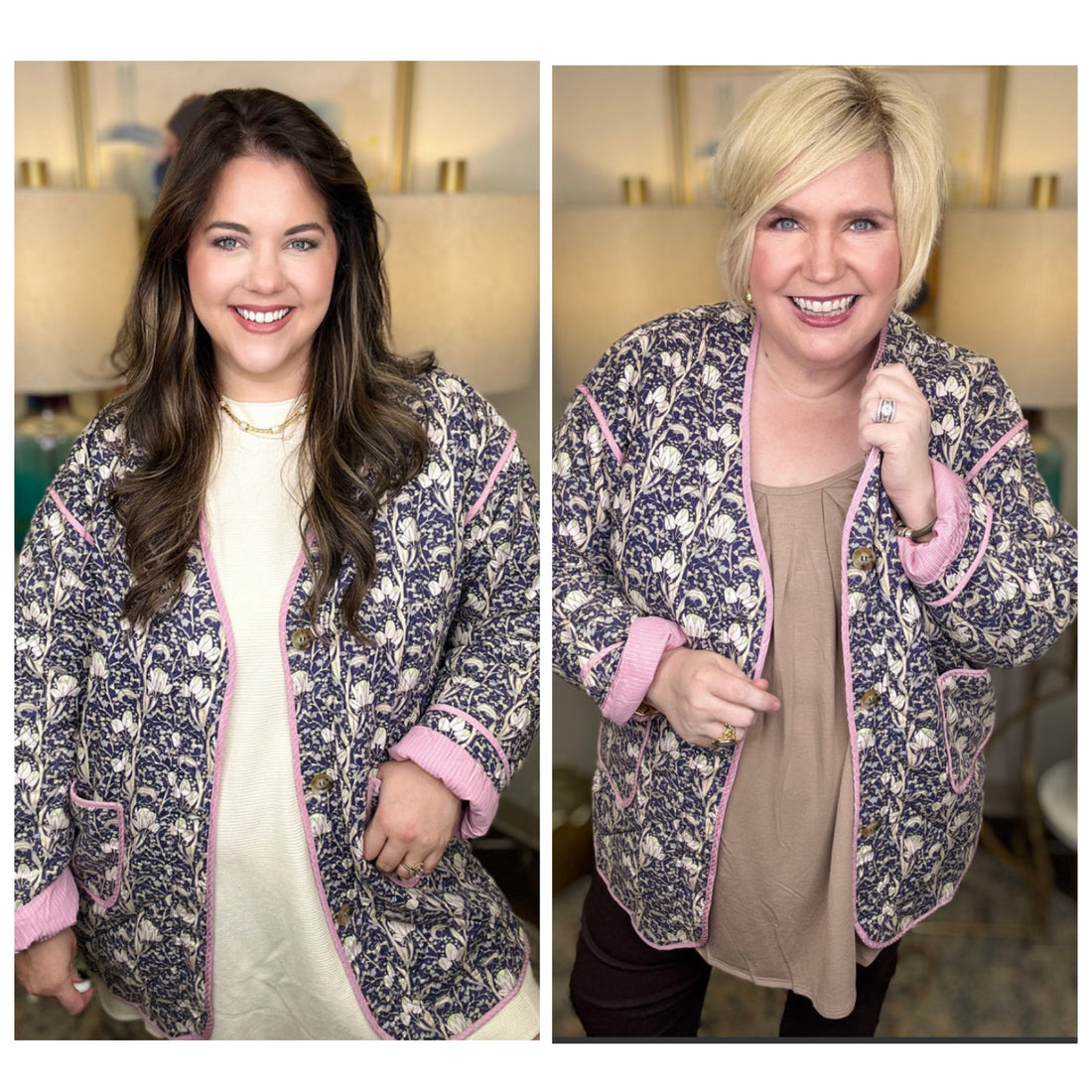 Blueberry Curvy Jacket