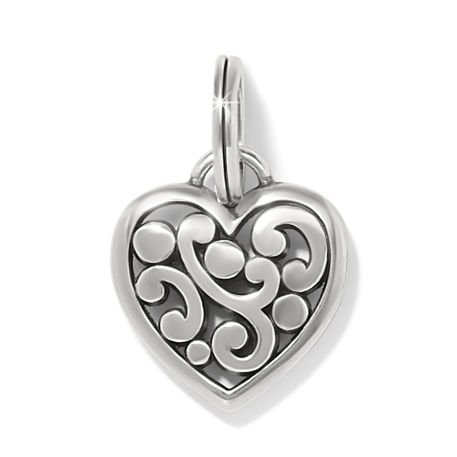 Brighton | Contempo Heart Charm-Silver