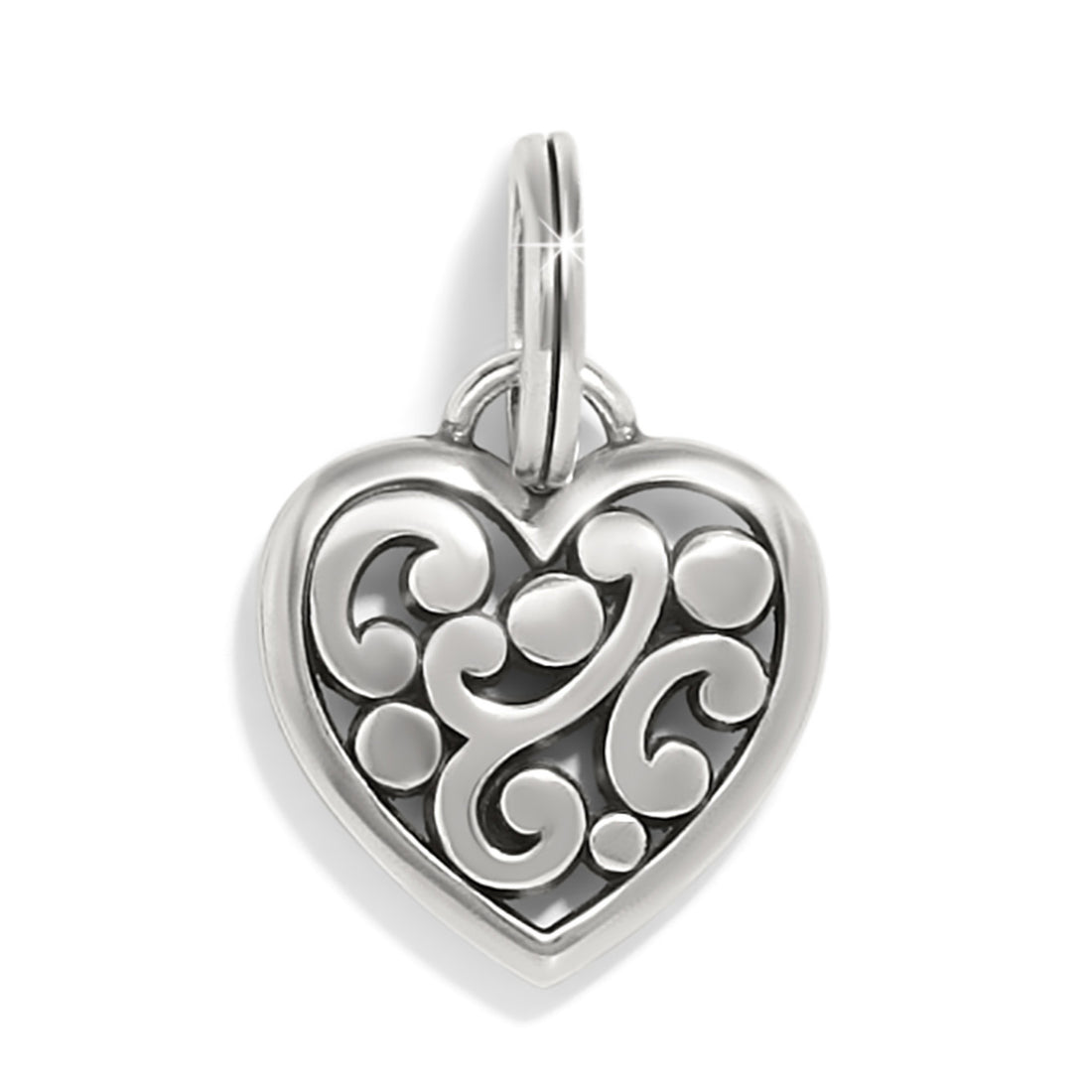 Brighton | Contempo Heart Charm-Silver