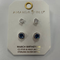 Amanda Blu Birthstone Earring Pack