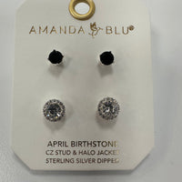 Amanda Blu Birthstone Earring Pack