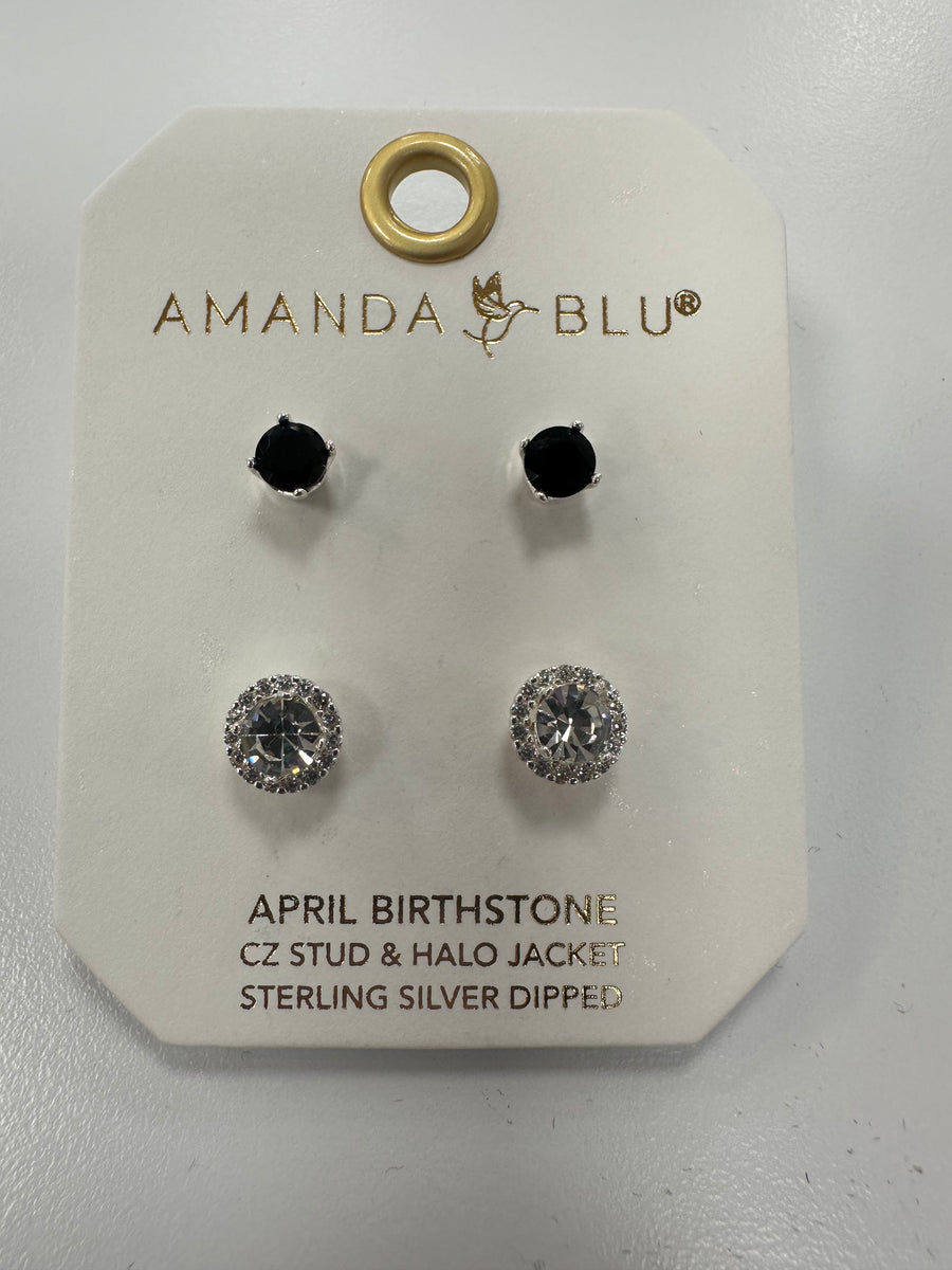 Amanda Blu Birthstone Earring Pack