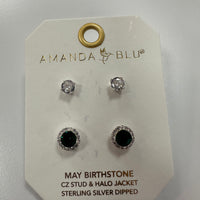 Amanda Blu Birthstone Earring Pack