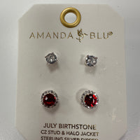 Amanda Blu Birthstone Earring Pack