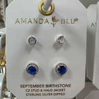 Amanda Blu Birthstone Earring Pack