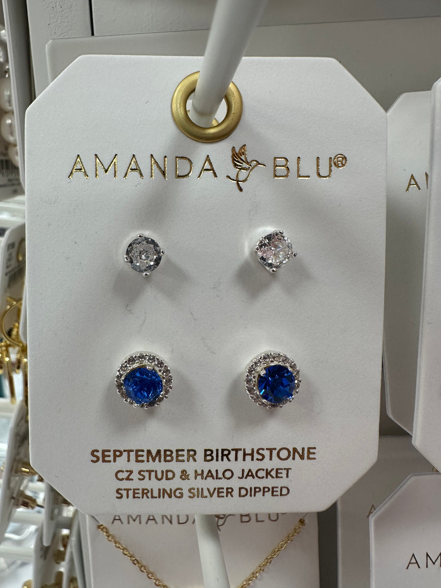 Amanda Blu Birthstone Earring Pack