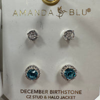 Amanda Blu Birthstone Earring Pack