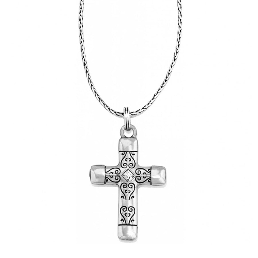 Brighton | Venezia Cross Reversible Necklace