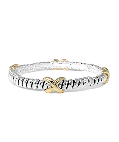 Fooled Me Thrice Stretchy Bracelet
