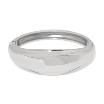 Brighton | Cascade Lumina Hinged Bangle-Silver