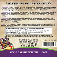 Carmies Chocolate Lovers’ Cheesecake Dip