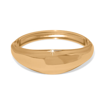 Brighton | Cascade Lumina Hinged Bangle-Gold