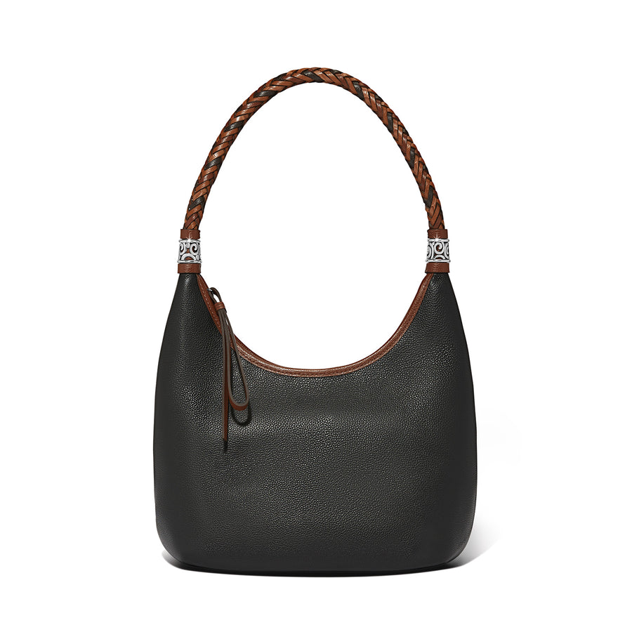 Brighton | Shelby Hobo-Black/Brown