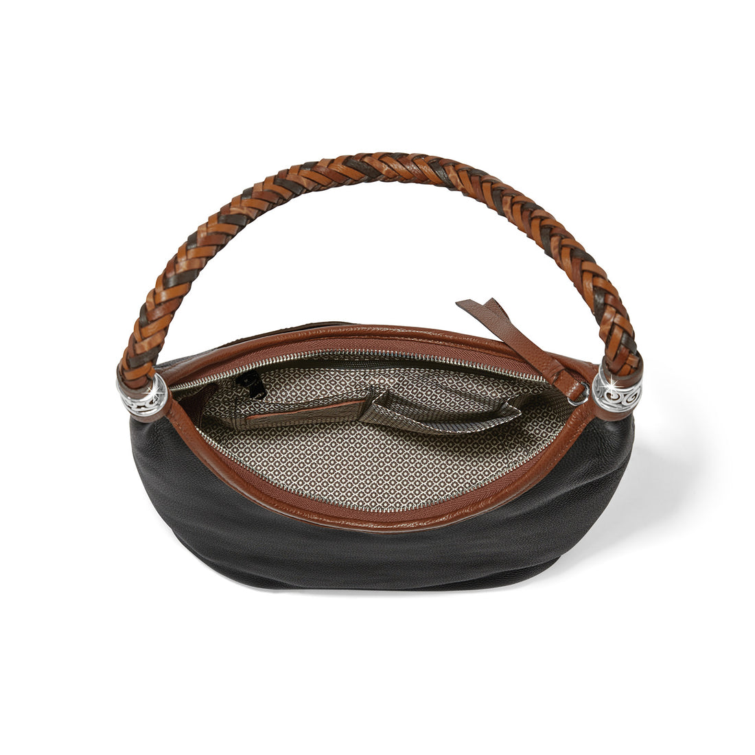 Brighton | Shelby Hobo-Black/Brown
