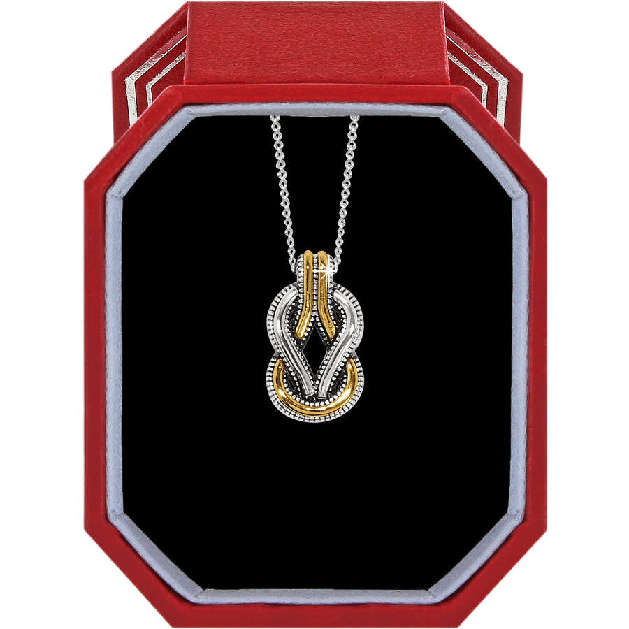 Brighton | Interlok Harmony Two Tone Necklace Gift Box