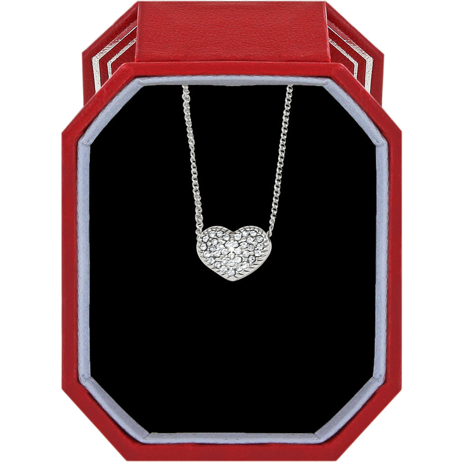 Brighton | Illumina Celeste Heart Petite Necklace Gift Box-Silver