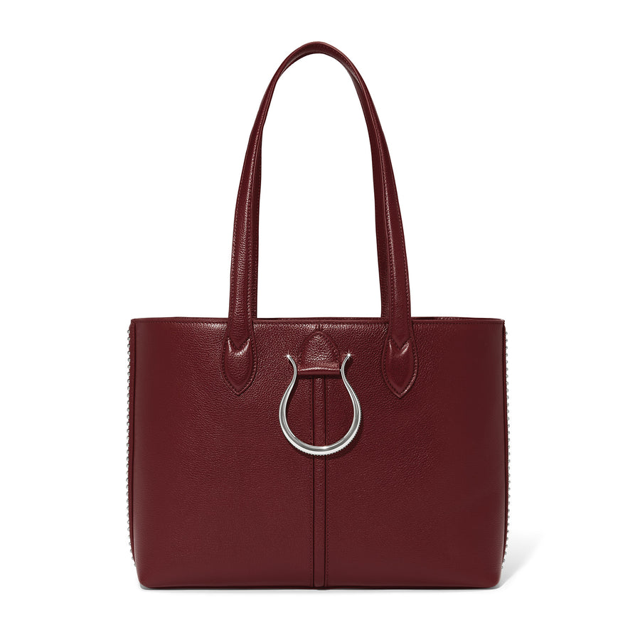 Brighton | Wesley Tote-Garnet